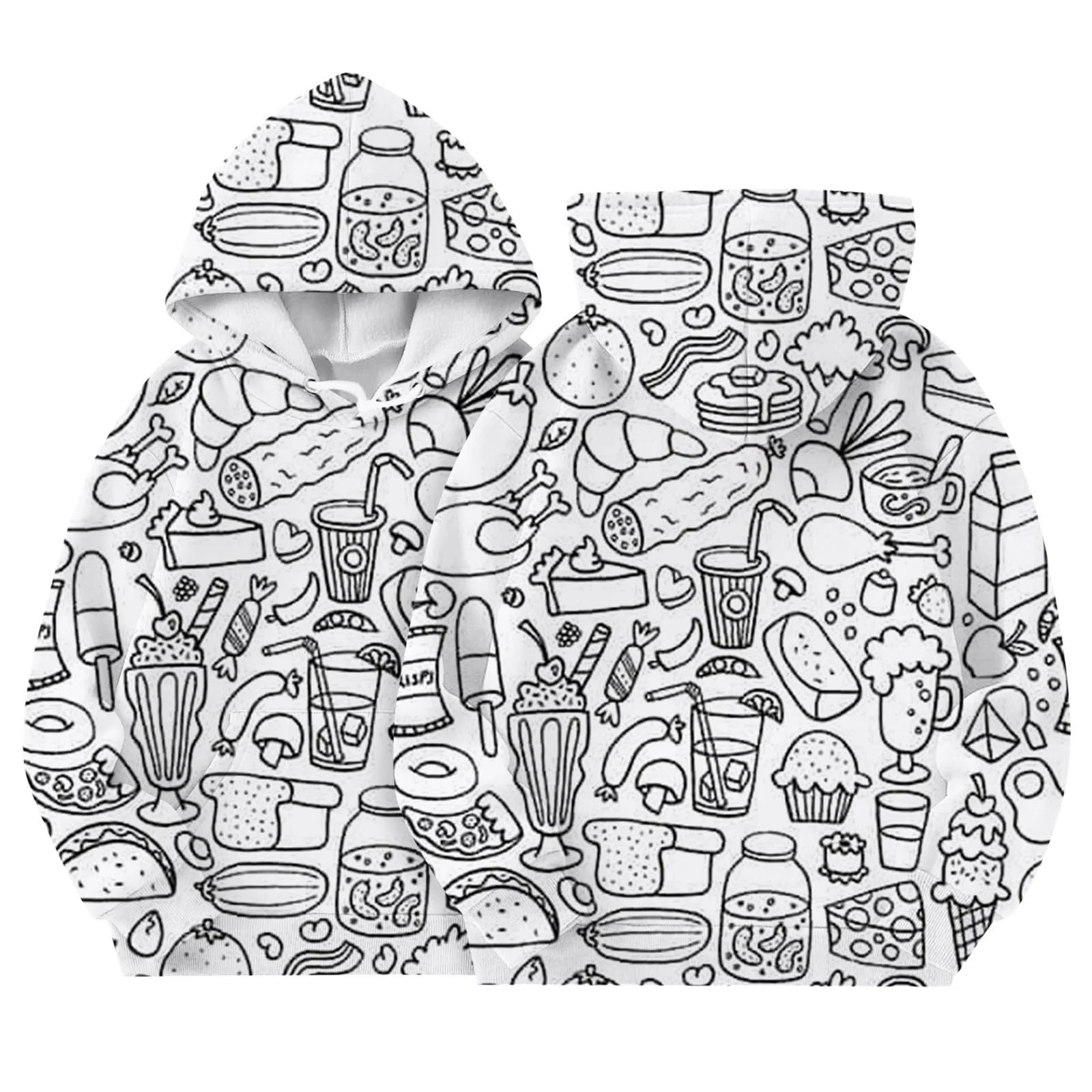 Худи для девочки 134 с принтом, фото №2