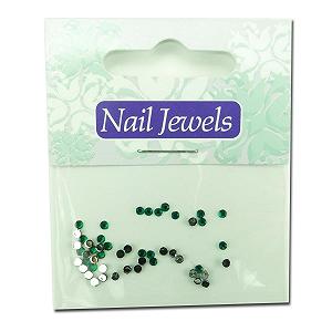 Стрази для нігтів EigenArt Акрилові Смарагдово-зелений - Фото 1
