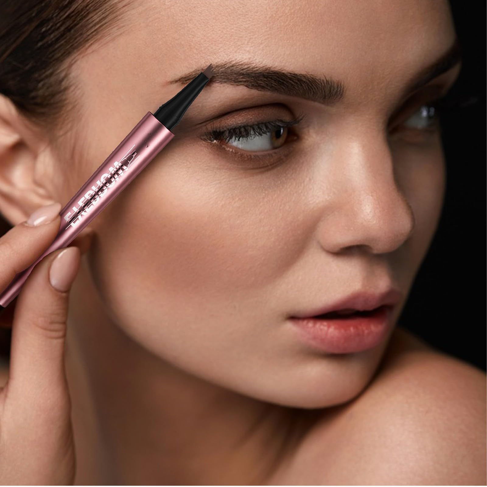Олівець для брів Eyebrow Microblading Pen Waterproof 2024 Light Coffee, фото №4