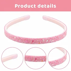 Набір обручів на голову для дівчаток, 5 шт, різнокольорові synthetic.ua - Фото 1