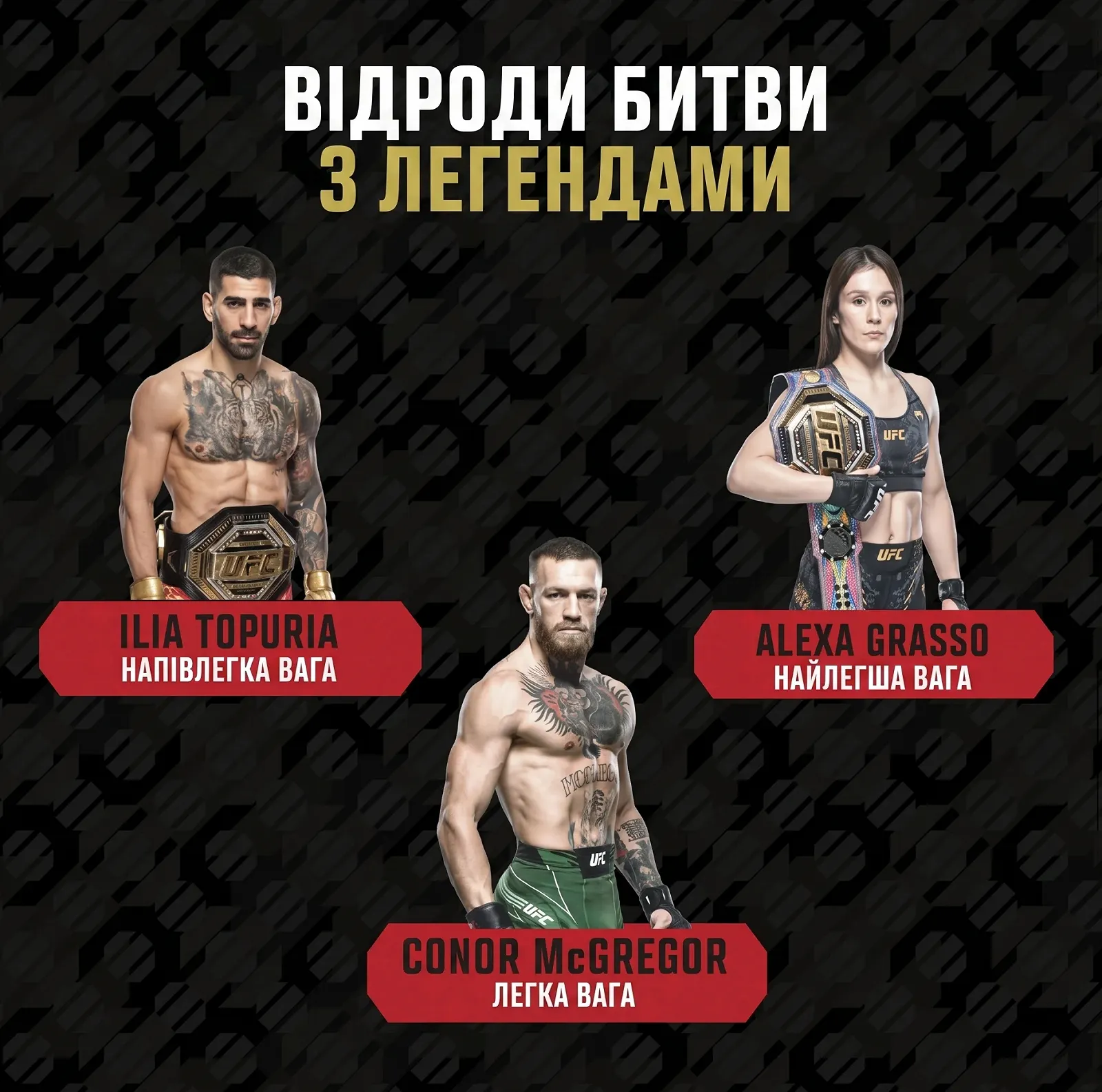 Колекційна фігурка Bizak UFC Legends: Ilia Topuria 11.5 см, фото №5