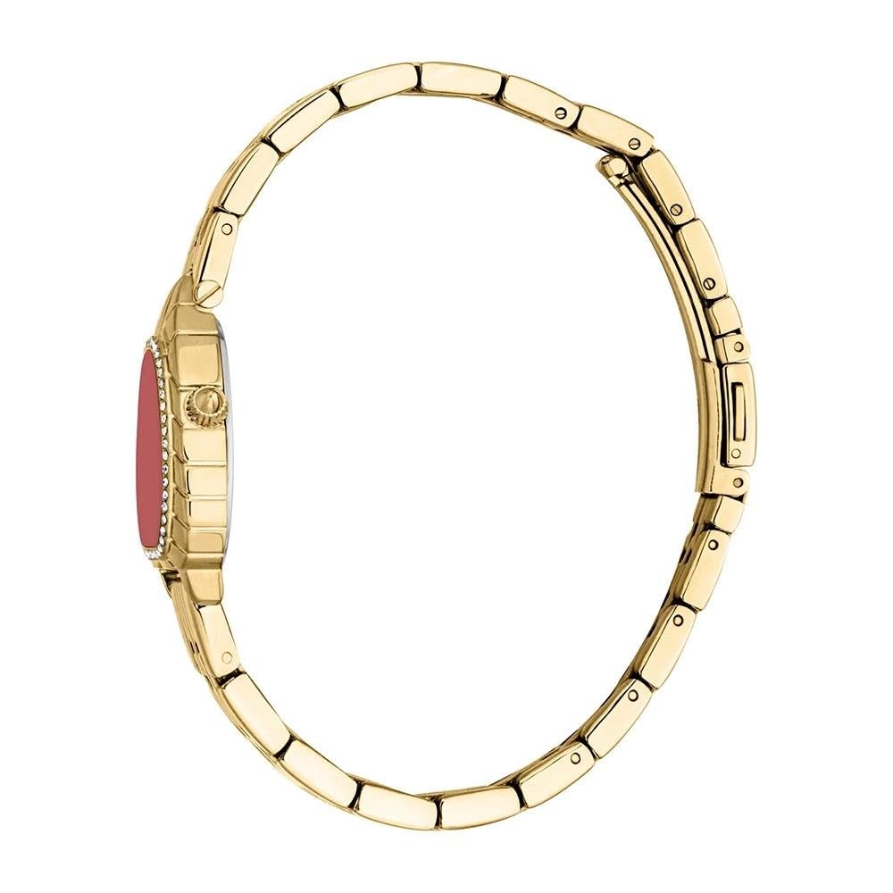 Женские аналоговые кварцевые часы Just Cavalli JC1L366M0065 с ремешком из нержавеющей стали, красный, Fashion, фото №2