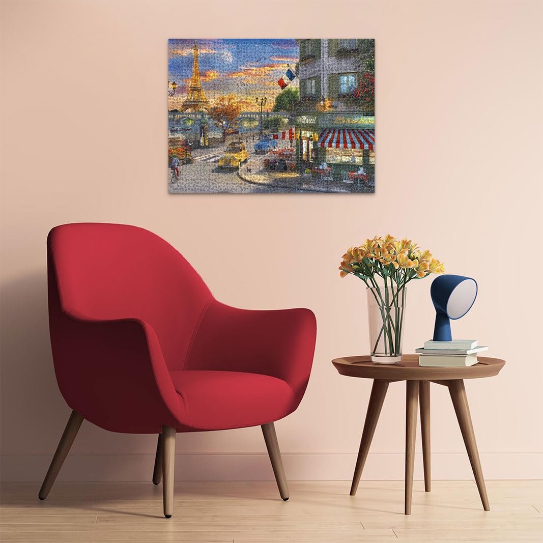 Пазл Ravensburger Romantic Paris 12000745 1500 элементов, фото №5 Пазл Ravensburger Romantic Paris 12000745 1500 элементов, фото №5