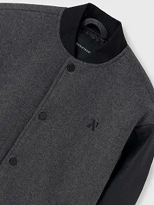 Куртка-бомбер Mayoral для хлопчиків Сірий Vig synthetic.ua - Фото 1