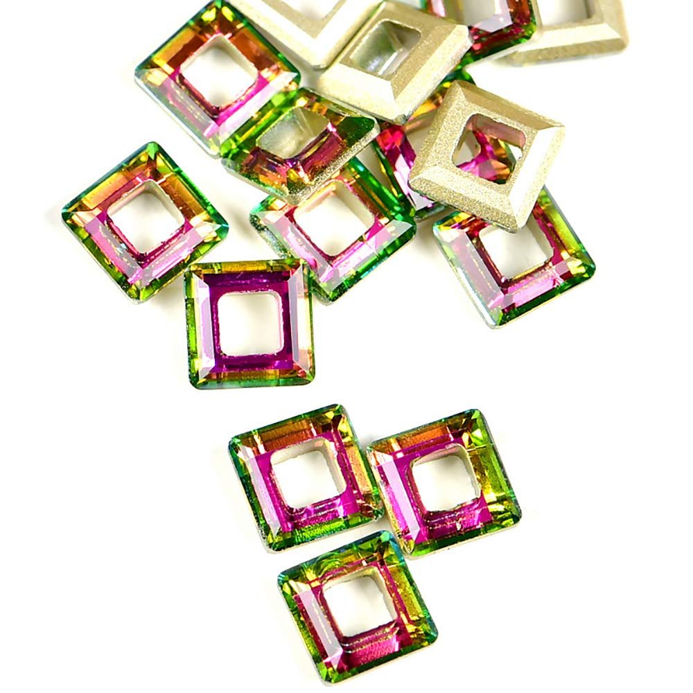 Стрази для нігтів Круглі 10 мм 60 шт, фото №2