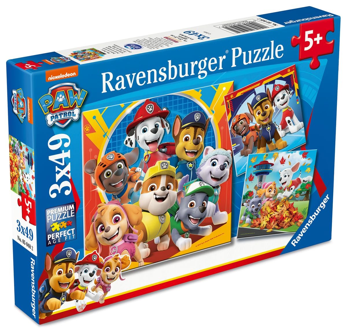 Пазл Ravensburger 5048 Paw Patrol 3 x 49 елементів, фото №2