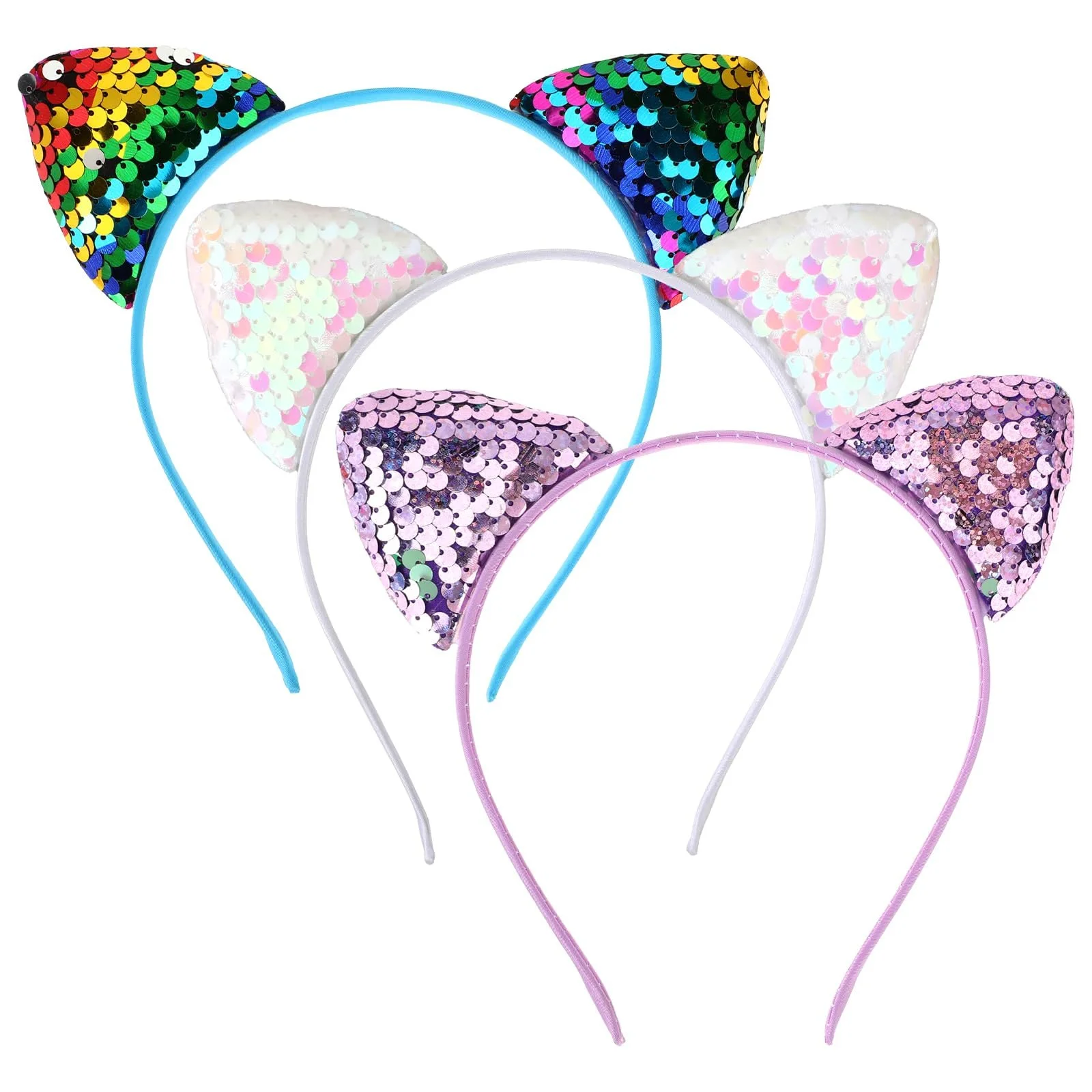 Набір 3 шт. Обруч Вушка кота, фото №1