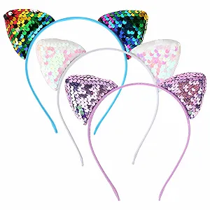 набор 3 шт. Обруч Ушки кота - Фото 1