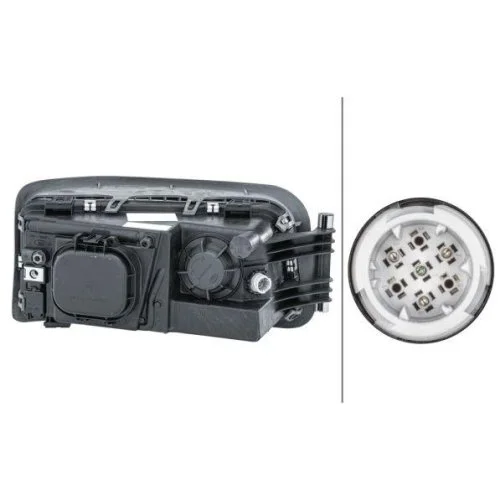 Фара основная HELLA 1EH 354 984-011 для MAN левая, фото №2