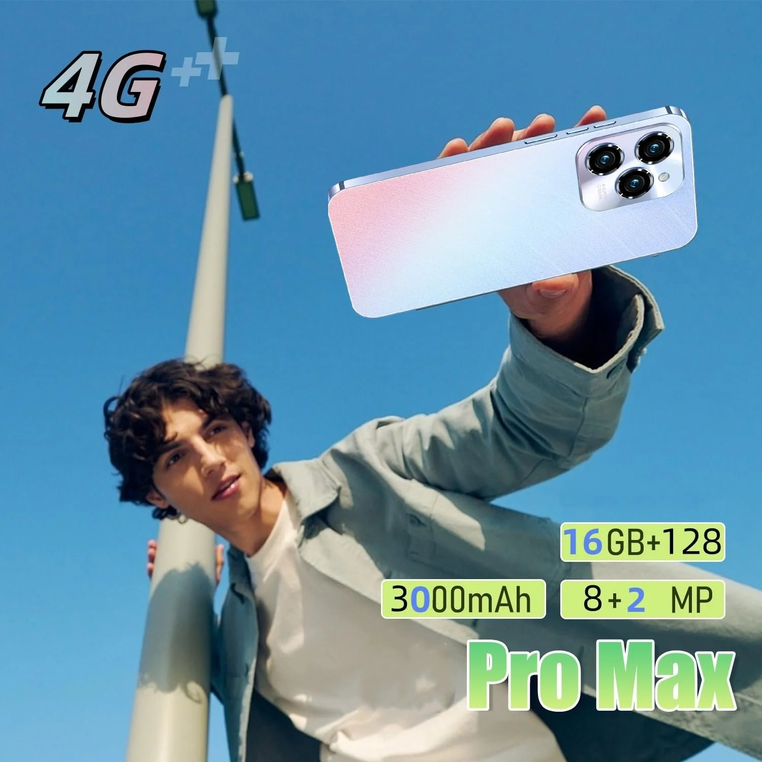 Смартфон 6.3" 2/16GB 4G LTE Dual SIM Deep Black, фото №2