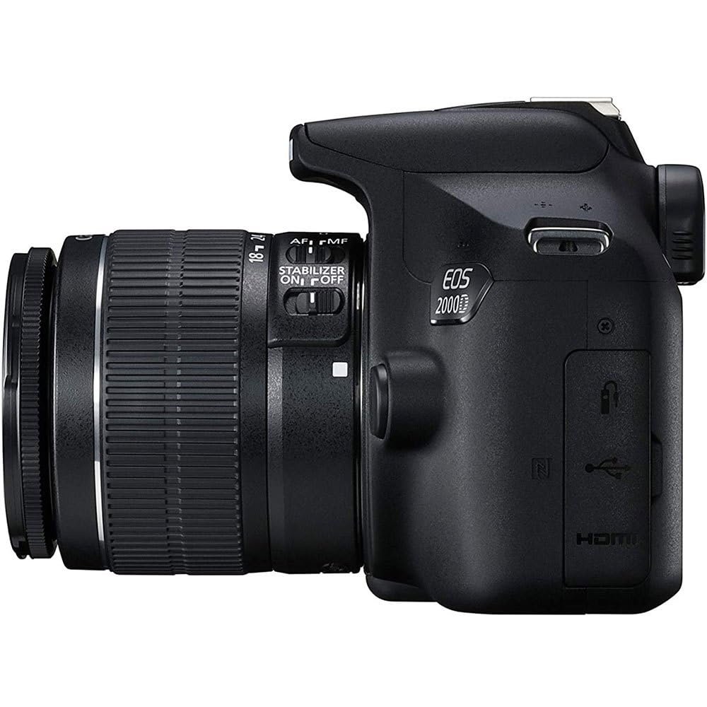 Фотоаппарат зеркальный Canon EOS 2000D BK 24.1MP Черный, фото №6