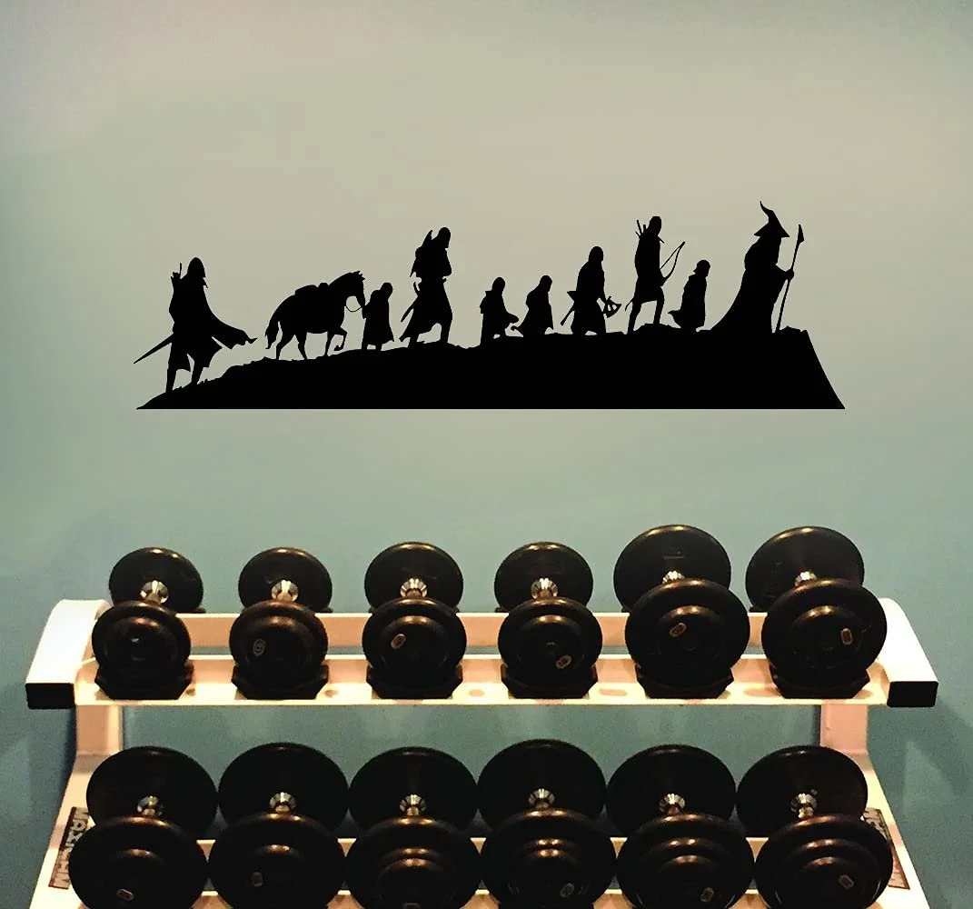 Наклейка на стіну Skyline Володар перснів для дитячої кімнати дівчинки спальні вітальні, фото №5