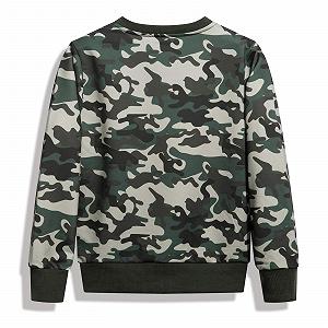 Джемпер YOUNGSOUL Динозавр Камуфляж для мальчиков, детская футболка с круглым вырезом и длинными рукавами synthetic.ua - Фото 1