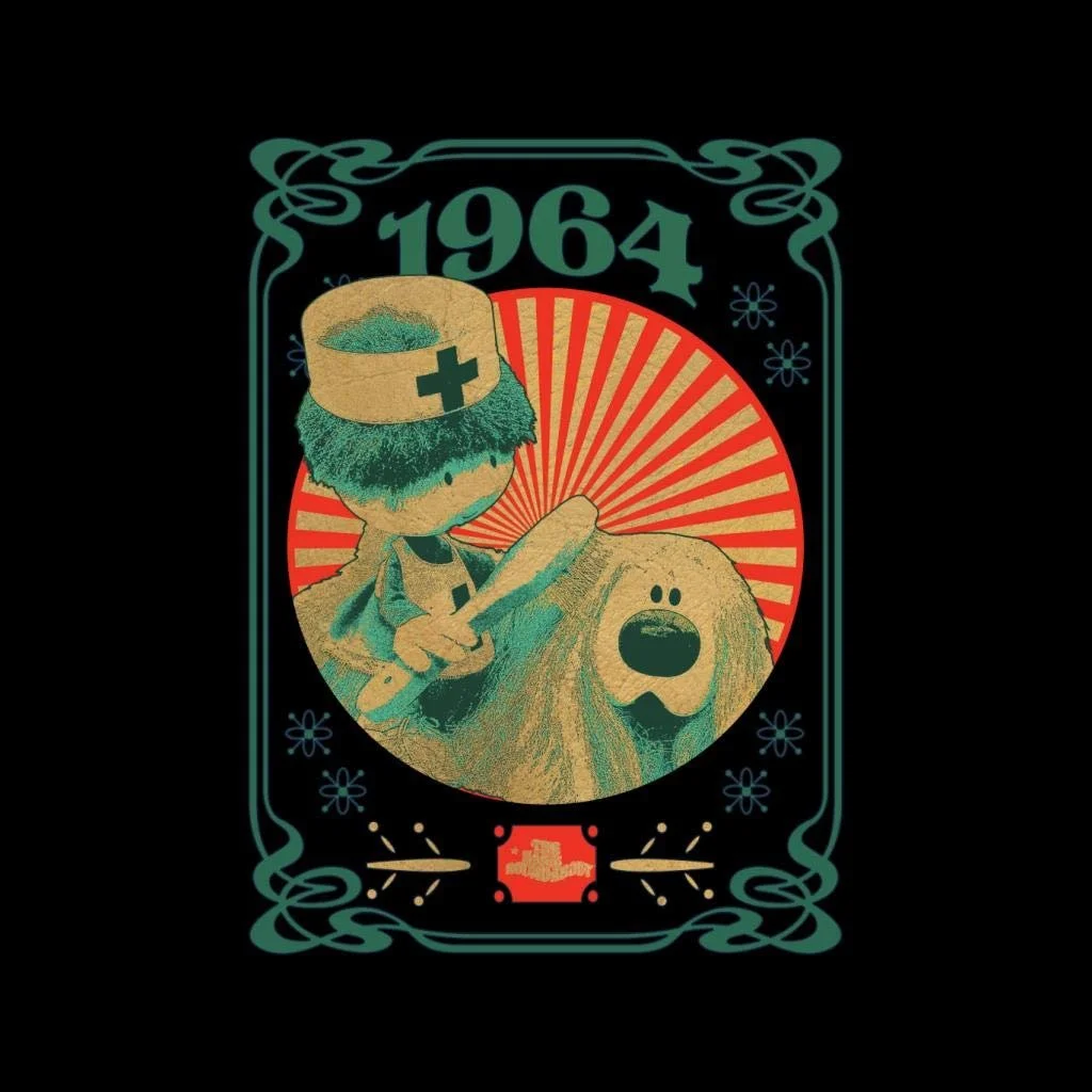 Дитяча куртка-бомбер All+Every The Magic Roundabout Retro Brush Dougal, фото №2