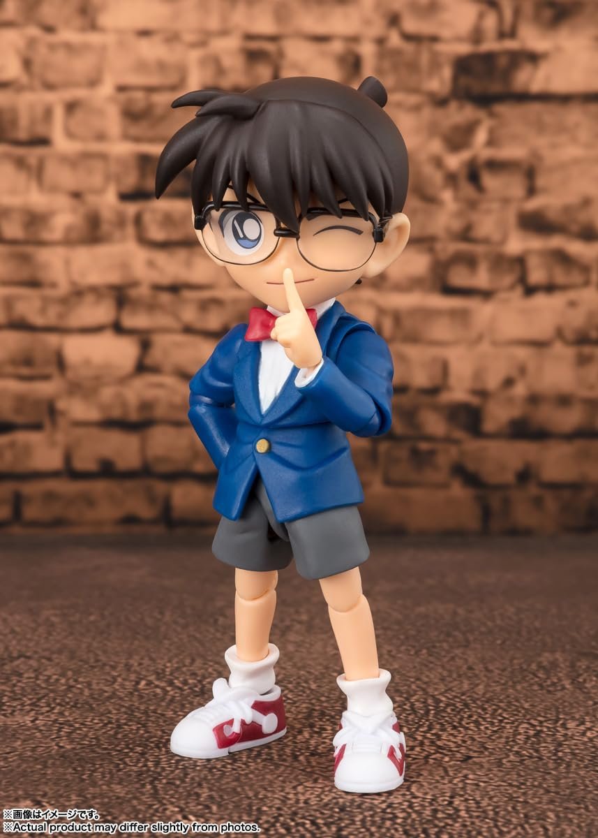 Экшн-фигурка Bandai Spirits S.H.Figuarts Case Closed Conan Edogawa Resolution Edition, фото №2