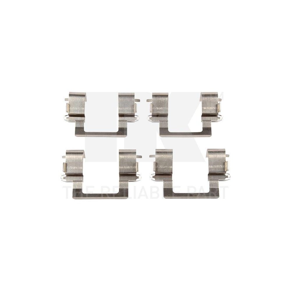 Комплект комплектующих, тормозные колодки дисковые NK 7936274 передний мост, фото №1