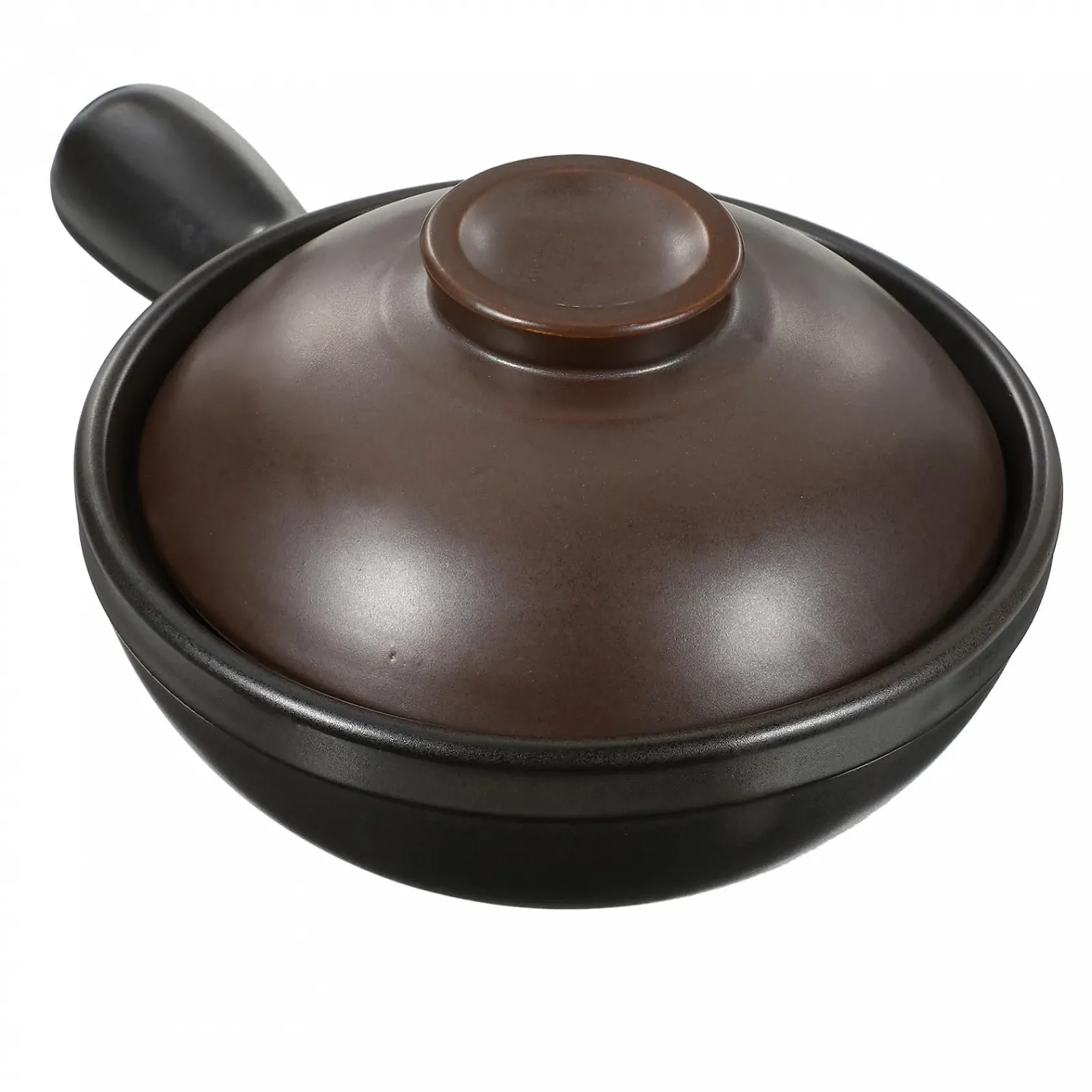 Кастрюля для супа VALICLUD керамическая традиционная с одной ручкой жаростойкая, фото №1