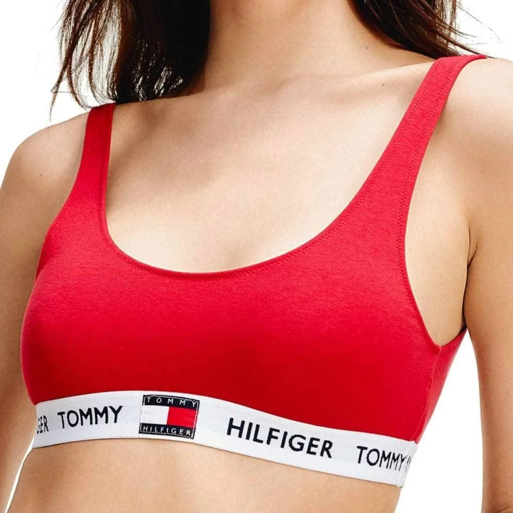 Спортивний бюстгальтер Tommy Hilfiger з органічної бавовни Marine, фото №2 Спортивний бюстгальтер Tommy Hilfiger з органічної бавовни Marine, фото №2