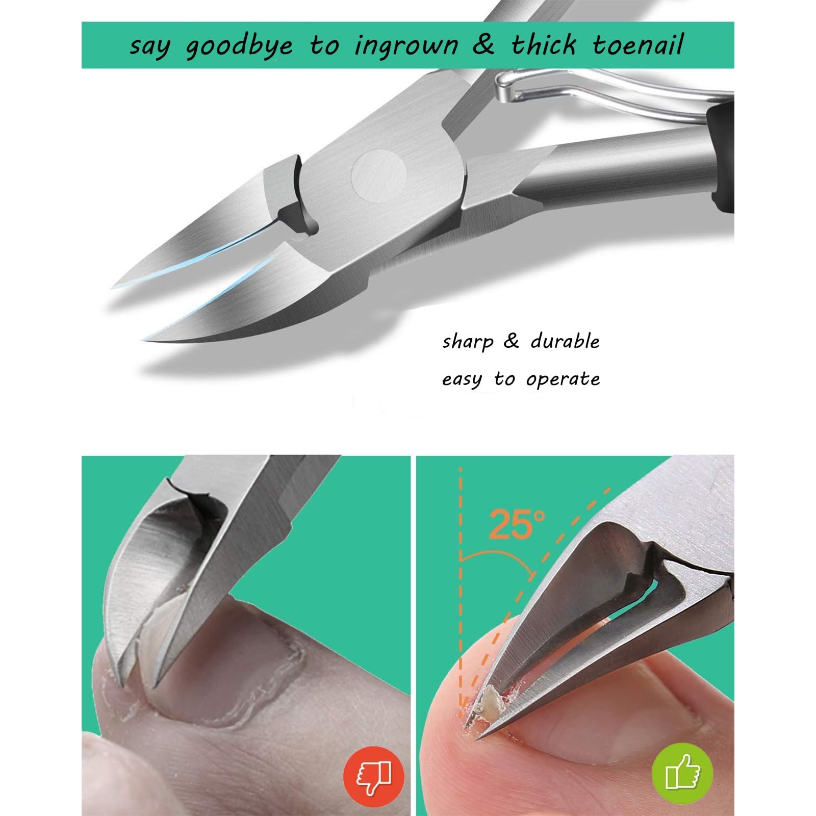 Набір для педикюра 11 штук, фото №5 Набір для педикюра 11 штук, фото №5