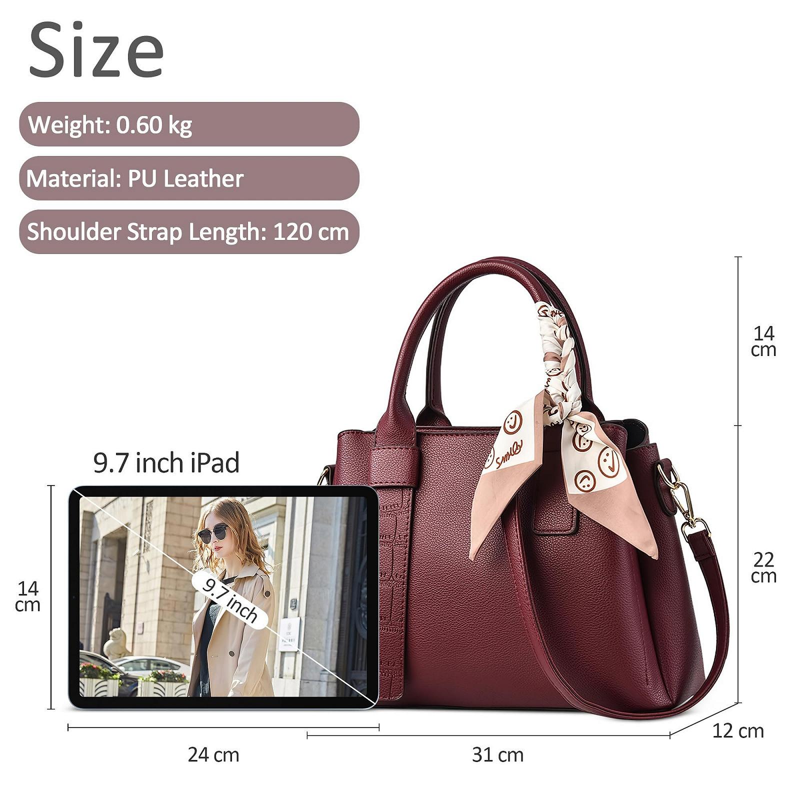 Сумка С верхней ручкой DORRISO Красный, L, фото №6