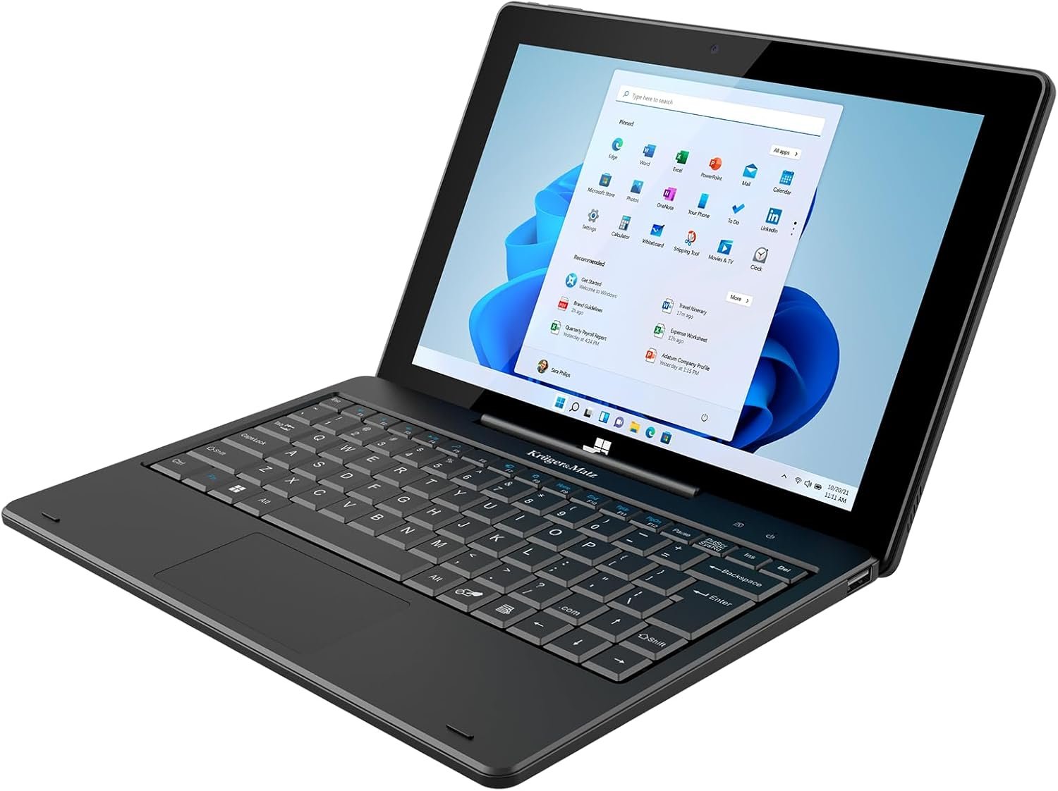Планшет 10.1" Kruger&Matz Edge 1089 8/256GB Wi-Fi 2 ядра Windows 11 Pro Черный, фото №2