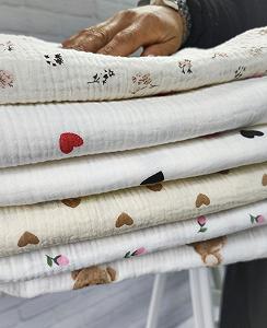 Плед дитячий, двошаровий, муслін, 100 x 130 см synthetic.ua - Фото 1