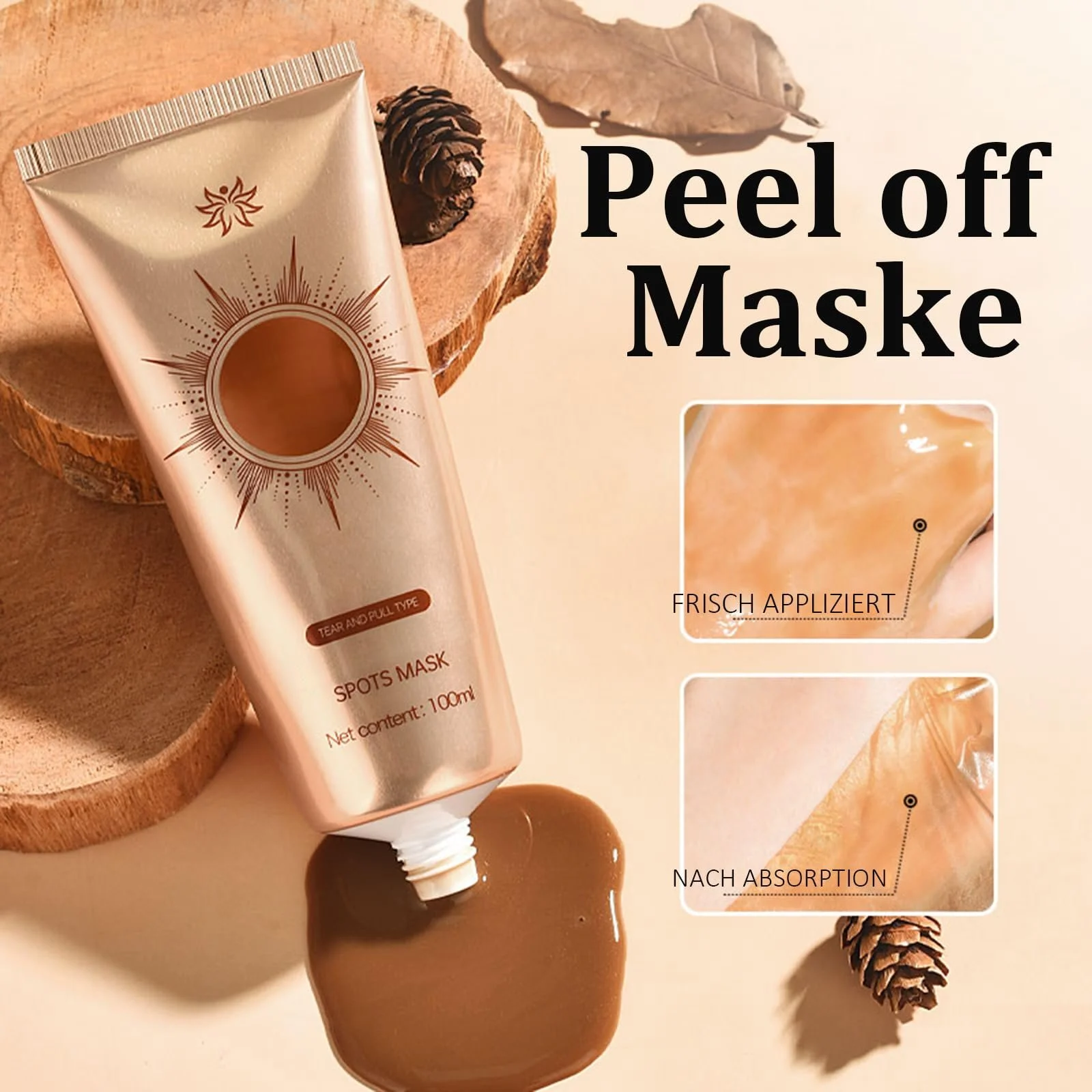 Маска для обличчя плівкова для зменшення пігментних плям, фото №7