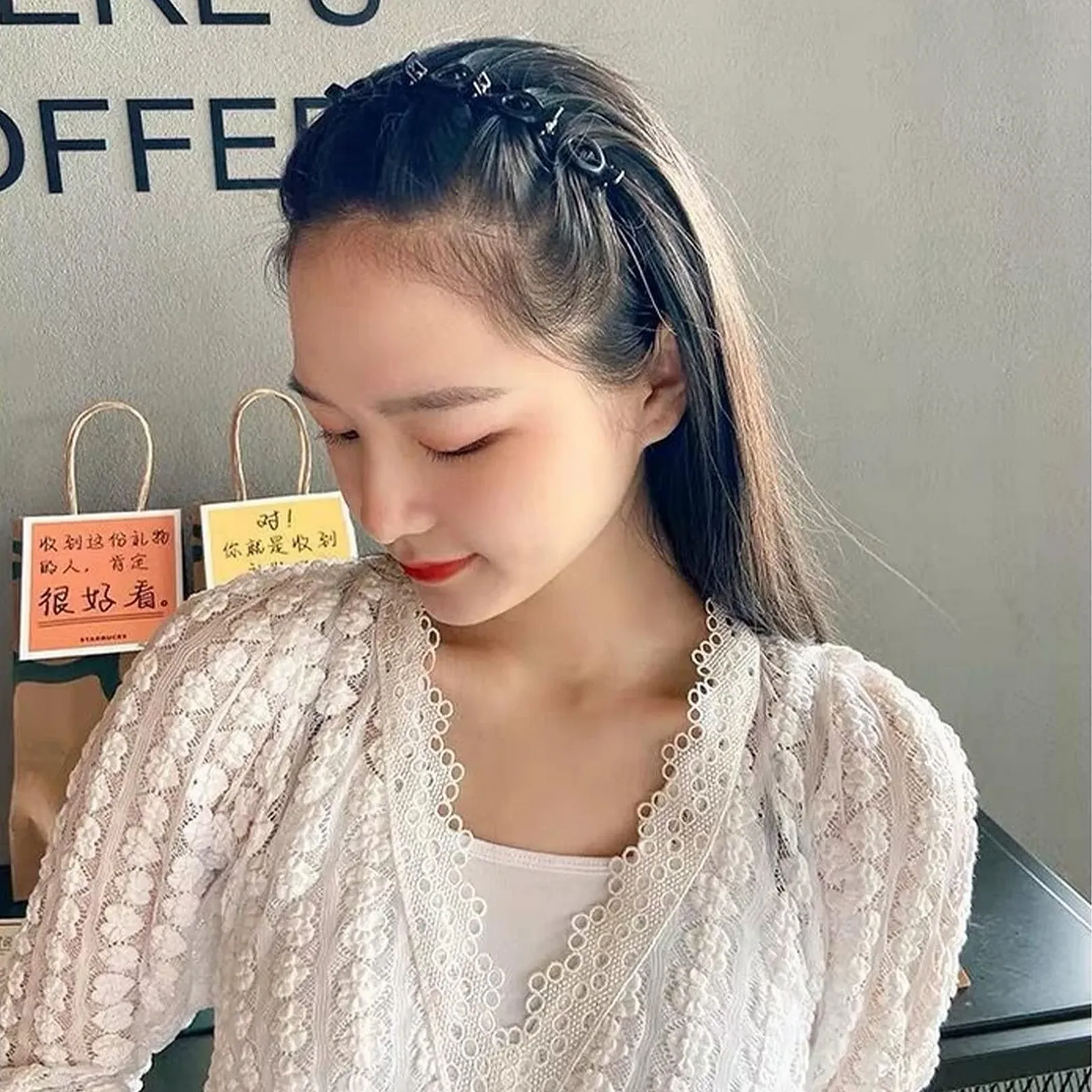 Набір з обручів для волосся з затискачами, фото №6