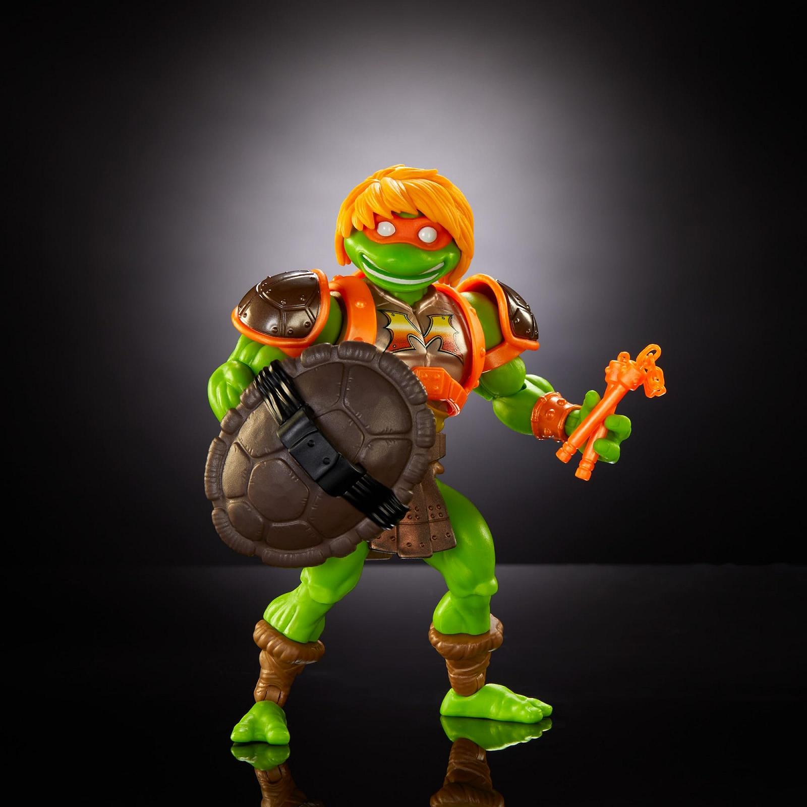 Фігурка Masters of the Universe Motu Origins Turtles of Grayskull Мікеланджело, фото №4