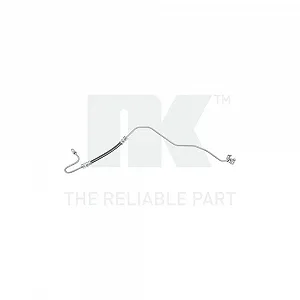 Гальмівний шланг NK 853782 для CITROËN PEUGEOT, задня вісь справа, зовнішній - Фото 1