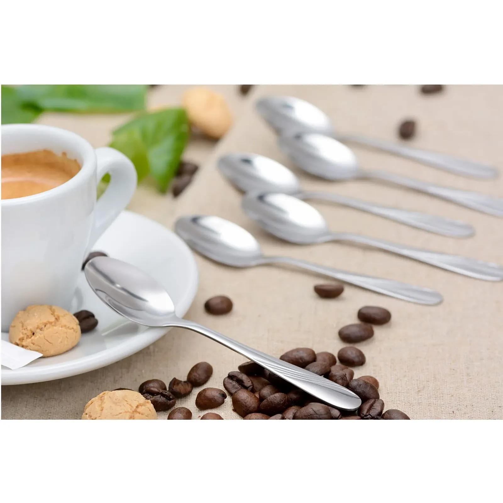Ложки для еспресо GRÄWE Серія Stralsund, набір 6 шт., нержавіюча сталь, фото №2
