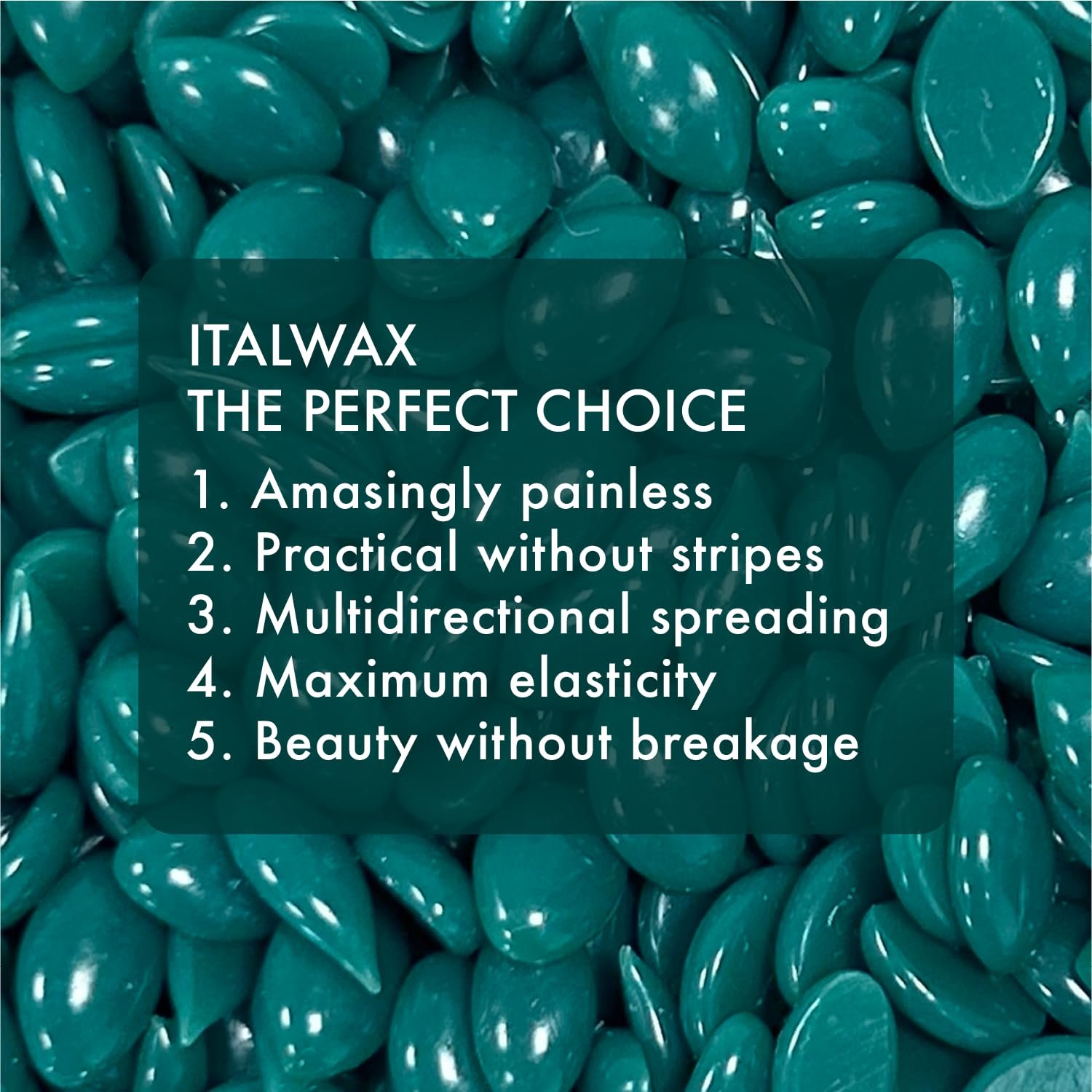 Гарячий плівковий віск Italwax Azulene 1000 г, фото №4 Гарячий плівковий віск Italwax Azulene 1000 г, фото №4