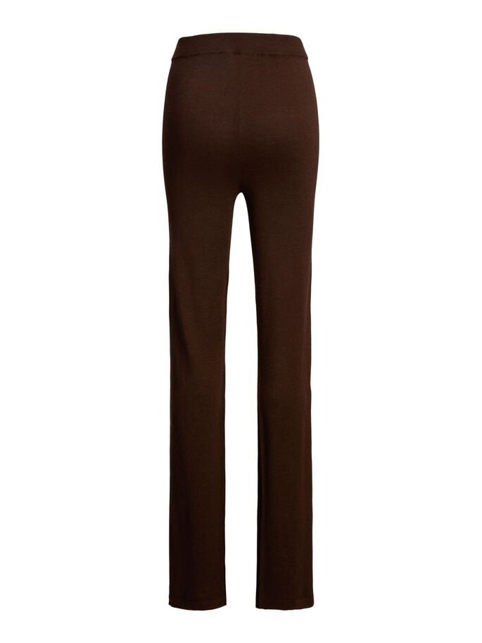 Штани JXHARPER SOFT KNIT PANT NOOS 12202996-Demitasse JJXX Коричневий L, фото №5