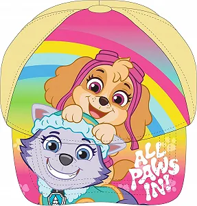 Бейсболка Paw Patrol Skye для дівчаток сонцезахисна розмір 52 54 synthetic.ua - Фото 1