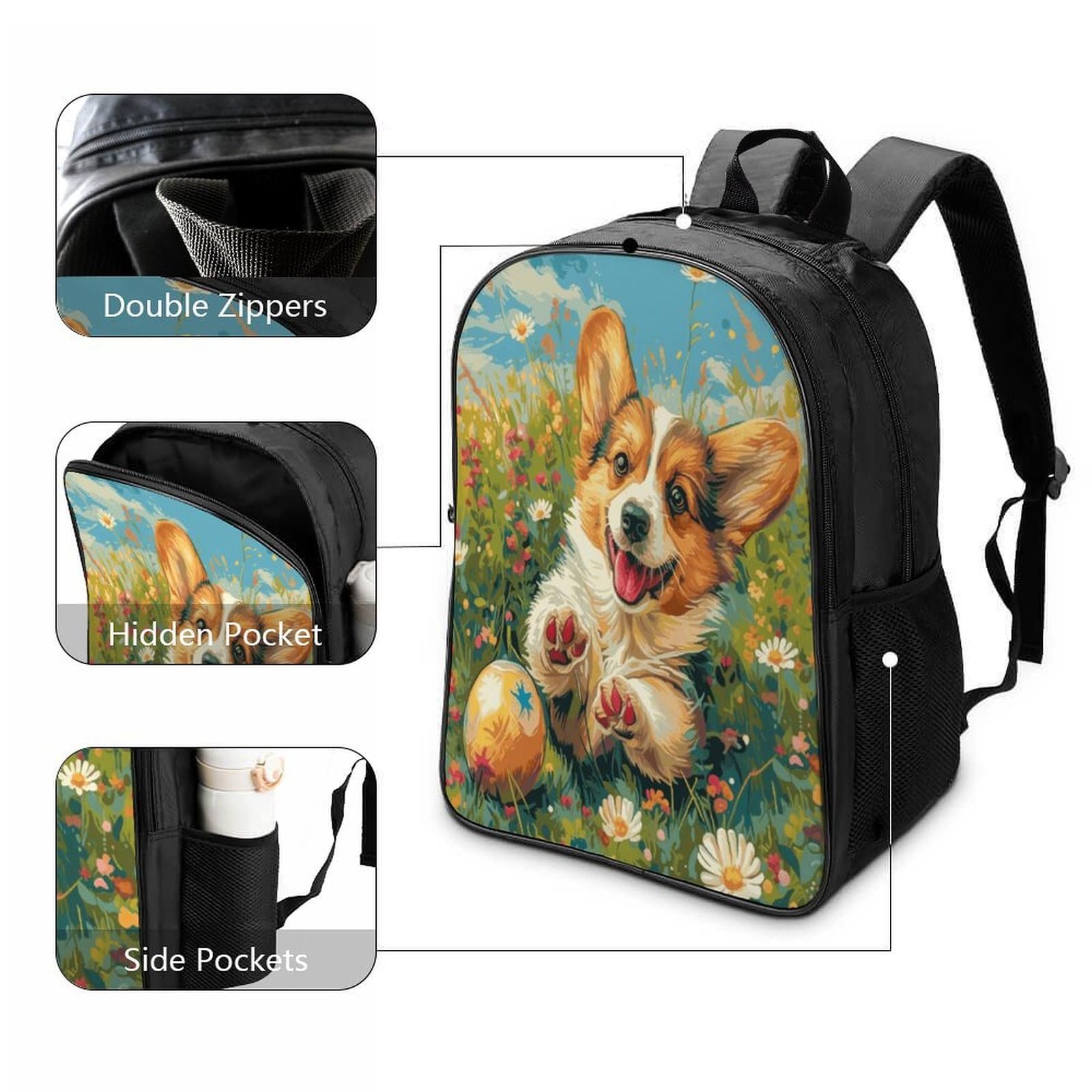 Рюкзак Corgi RSIUUODNF 40x28x16см, фото №3