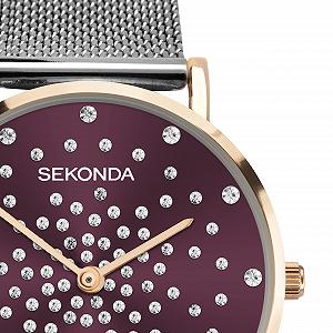 Часы наручные Женские Sekonda Celeste 36 мм, сетчатый ремешок из нержавеющей стали цена на synthetic.ua - Фото 1 Часы наручные Женские Sekonda Celeste 36 мм, сетчатый ремешок из нержавеющей стали synthetic.ua - Фото 1