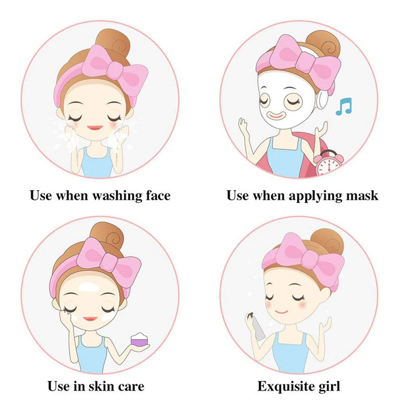 Набор повязок для волос., фото №5 Набор повязок для волос., фото №5