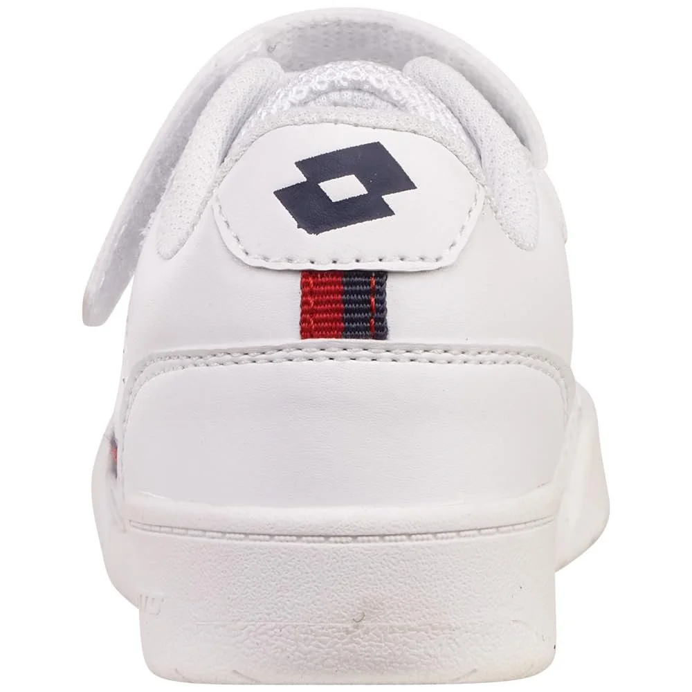 Кроссовки Lotto Nandu K Unisex для детей Stylecode: 2600310K черно-белые, фото №3 Кроссовки Lotto Nandu K Unisex для детей Stylecode: 2600310K черно-белые, фото №3