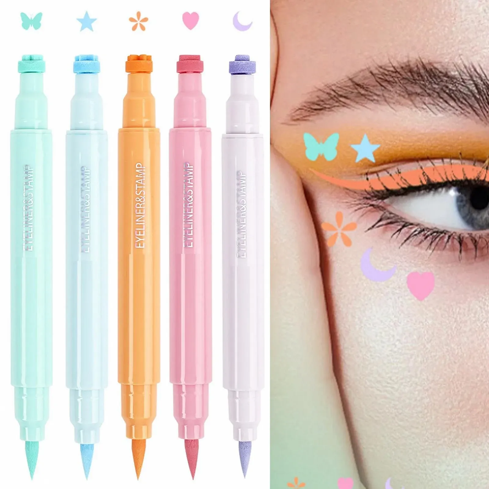 Фломастер-підводка двосторонній з штампом Jubepk водостійка Довготривалий, фото №5 Фломастер-підводка двосторонній з штампом Jubepk водостійка Довготривалий, фото №5