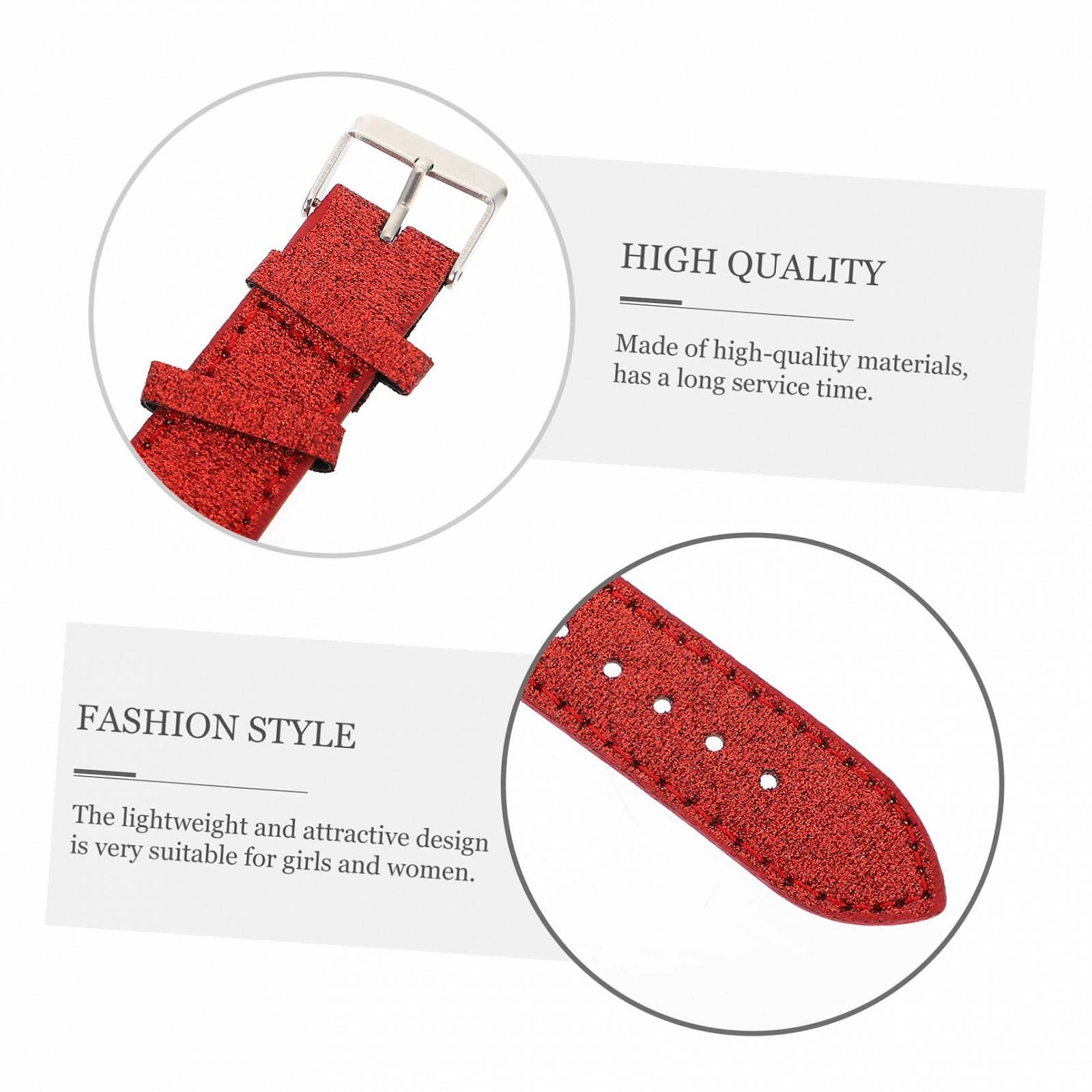 Женские наручные часы LIFKOME 1 шт. с дизайном елки, кварцевые часы для женщин с кожаным ремешком для Рождества, дней рождения и юбилеев, фото №5