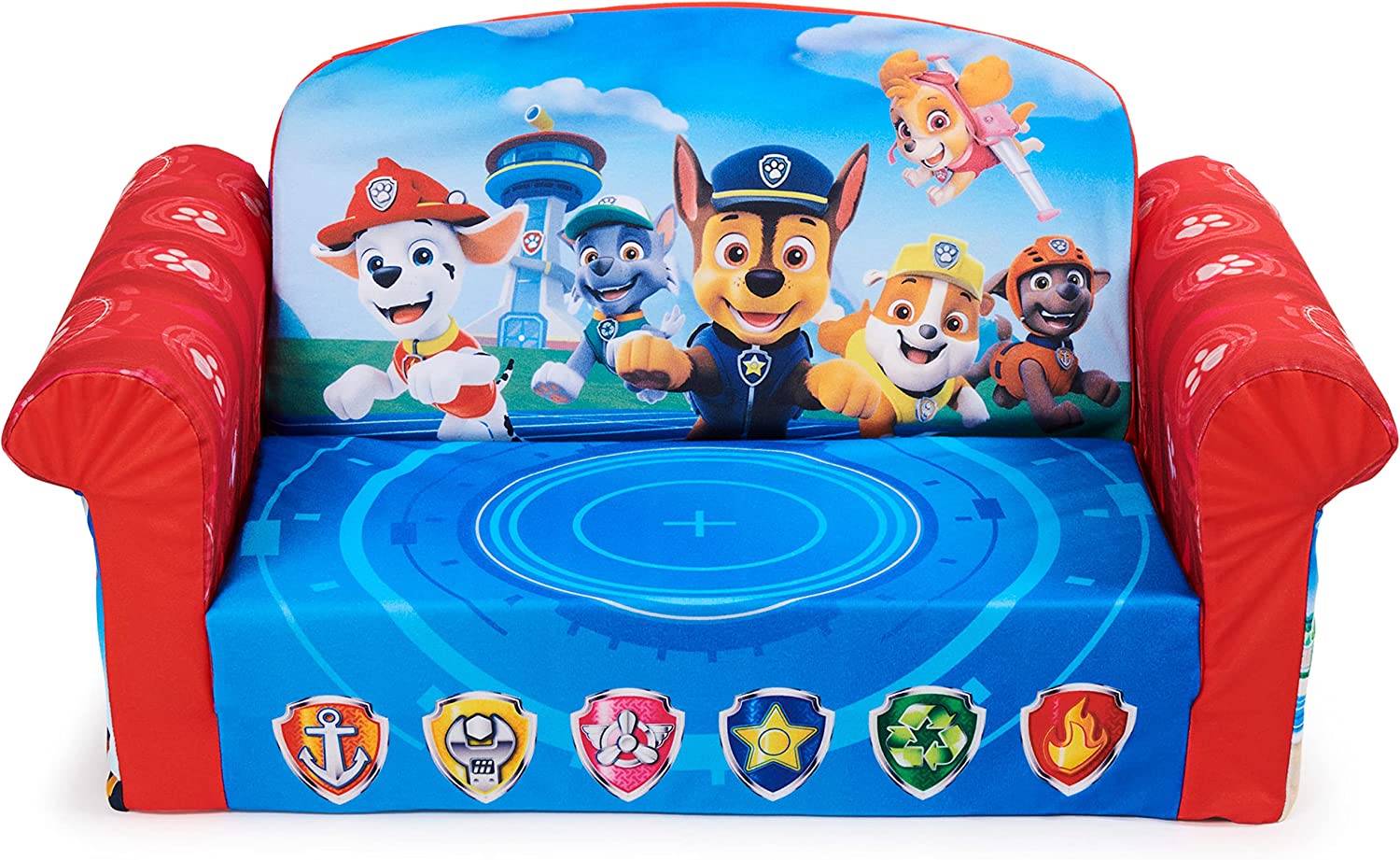 Дитячий диван Marshmallow Furniture PAW Patrol з функцією ліжка, фото №6