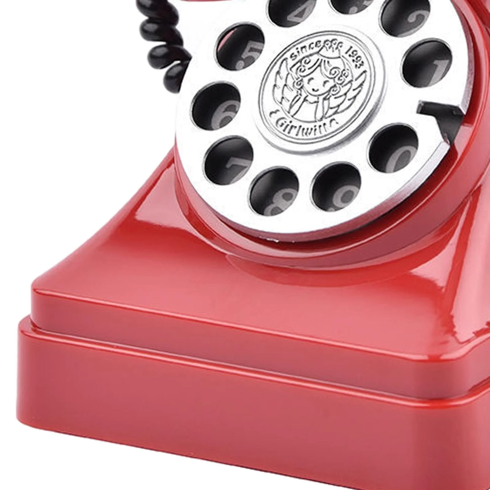 Скарбничка predolo Ретро-телефон Червона, фото №7