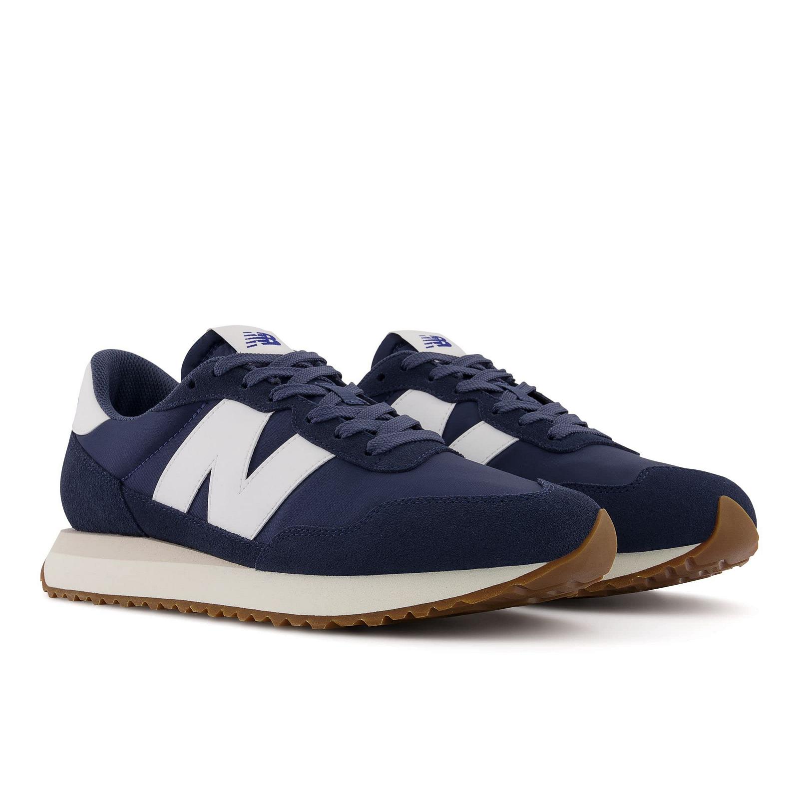 Кросівки New Balance 237V1 замша, сітка - Синій, фото №5