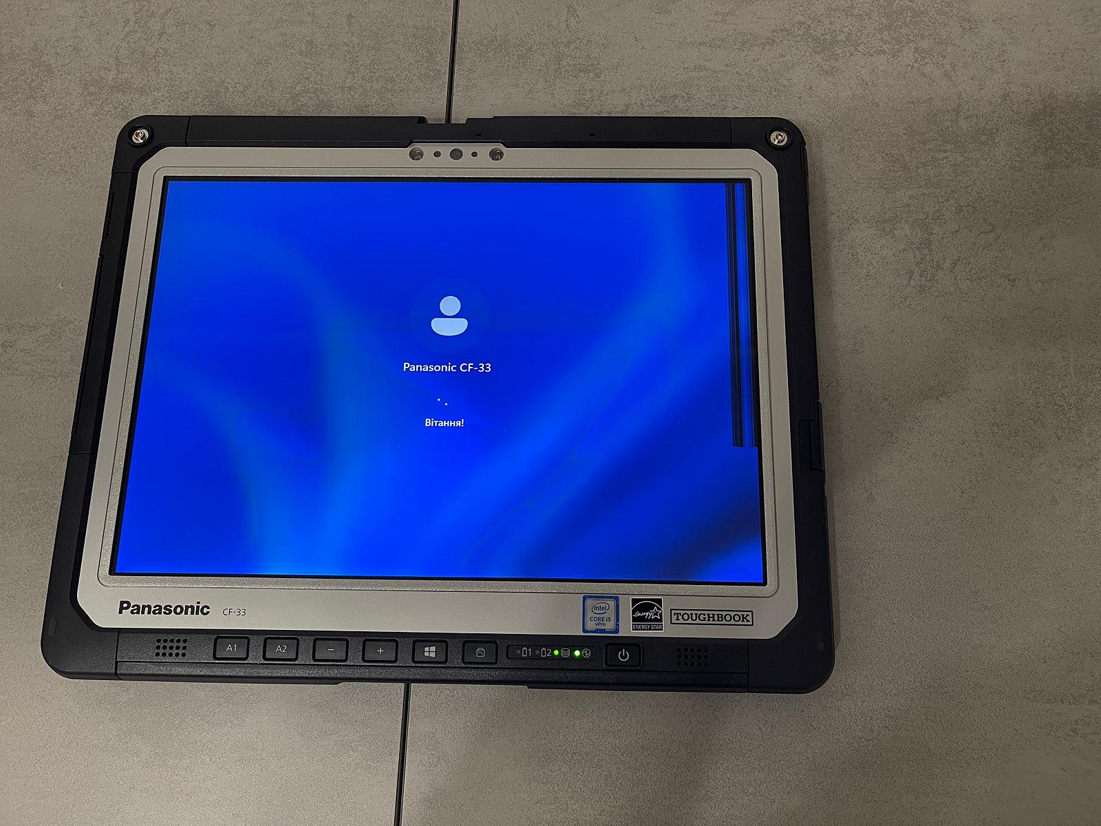 Захищений планшет Panasonic Toughbook CF-33, 12", i5-7300U, 16GB, 128GB, 4G LTE, фото №4