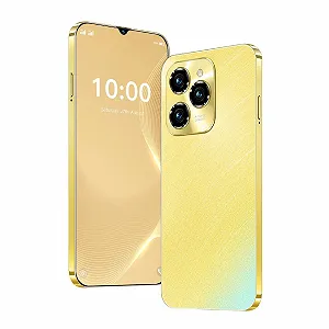 Смартфон Android 6.3" 4G LTE 2GB RAM 16GB ROM Dual SIM Gold Yellow - Фото 1