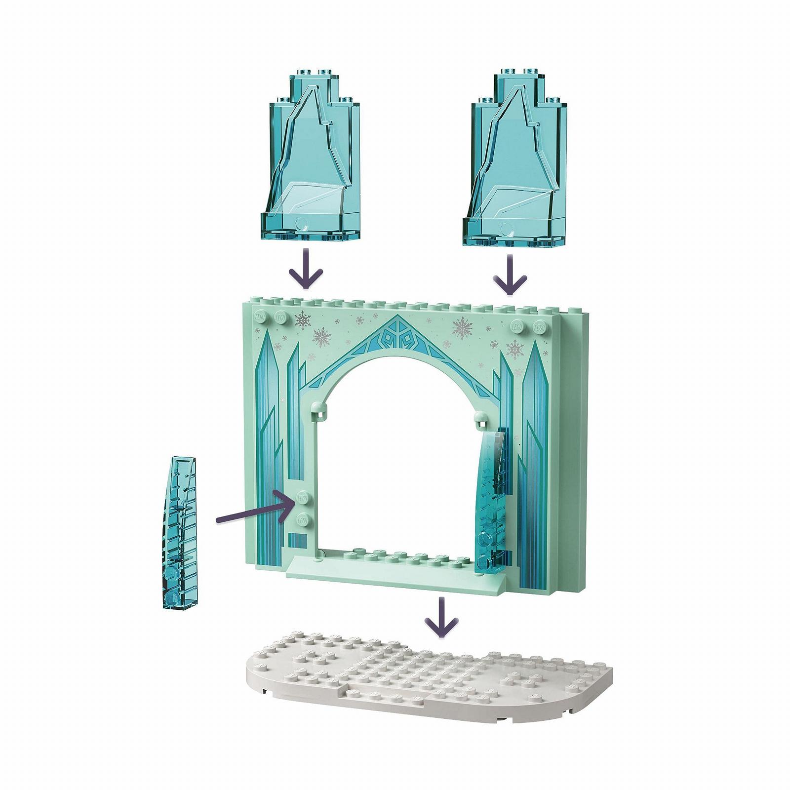 Конструктор LEGO Disney 43194 Принцеса Анна й Ельза зимова казка, фото №4