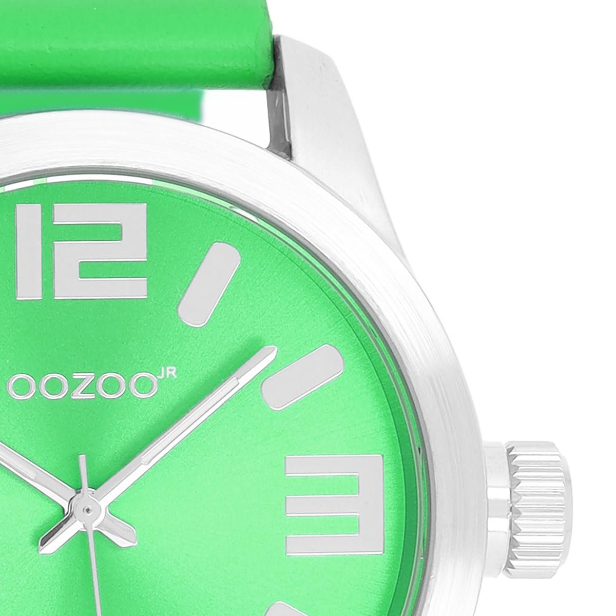 Часы Oozoo Junior Basic Neon Line с кожаным ремешком 40 мм различных дизайнов, фото №2