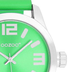 Часы Oozoo Junior Basic Neon Line с кожаным ремешком 40 мм различных дизайнов synthetic.ua - Фото 1
