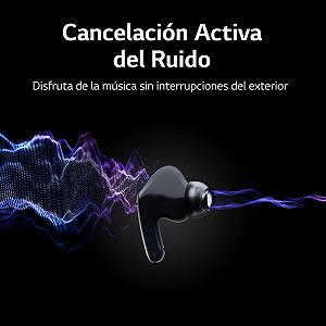 Наушники LG Tone FP5 True Wireless Bluetooth 5.2 с активным шумоподавлением Meridian Sound Dual Microphone Черные FP5 Series synthetic.ua - Фото 1