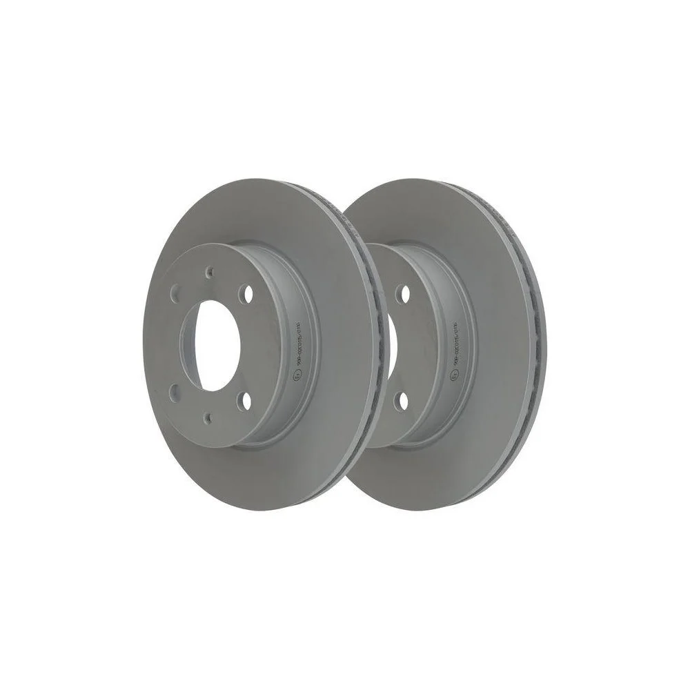 Гальмівний диск ATE 24.0118-0138.1 для HYUNDAI, передня вісь, фото №1